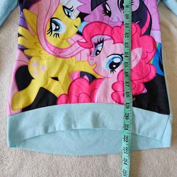 My Little Pony Girls Pullover Long-Sleeved Sweatshirt by Hasbro, M 10/12 - Picture 9 of 11